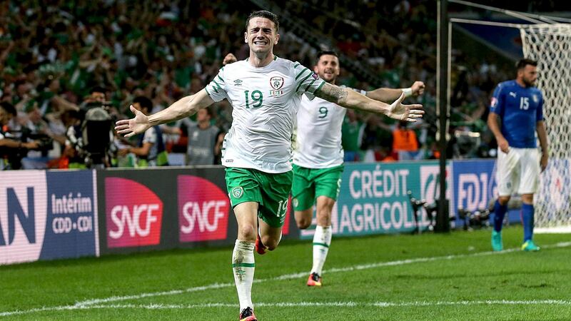 Failure, redemption and glory in a minute. As minutes go, that was probably the best in the history of Irish football.