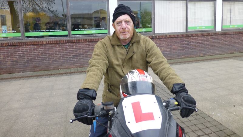 Gary Ferreby: “This country has gone downhill since we went in the EU.” Photograph:Jennifer O’Connell