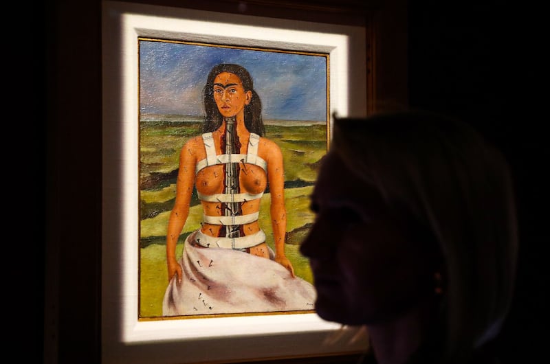 The Broken Column: Frida Kahlo had more than 30 operations. Photograph: Alexander Demianchuk/Tass via Getty