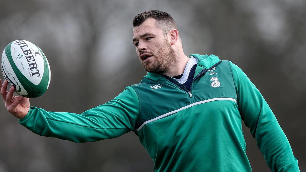 Cian Healy could come back onto the bench for Saturday’s game against Scotland.