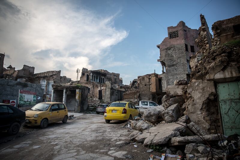 Seven years after Islamic State was driven from the area, much of Mosul's Old City has not been rebuilt. Photographs: Sally Hayden