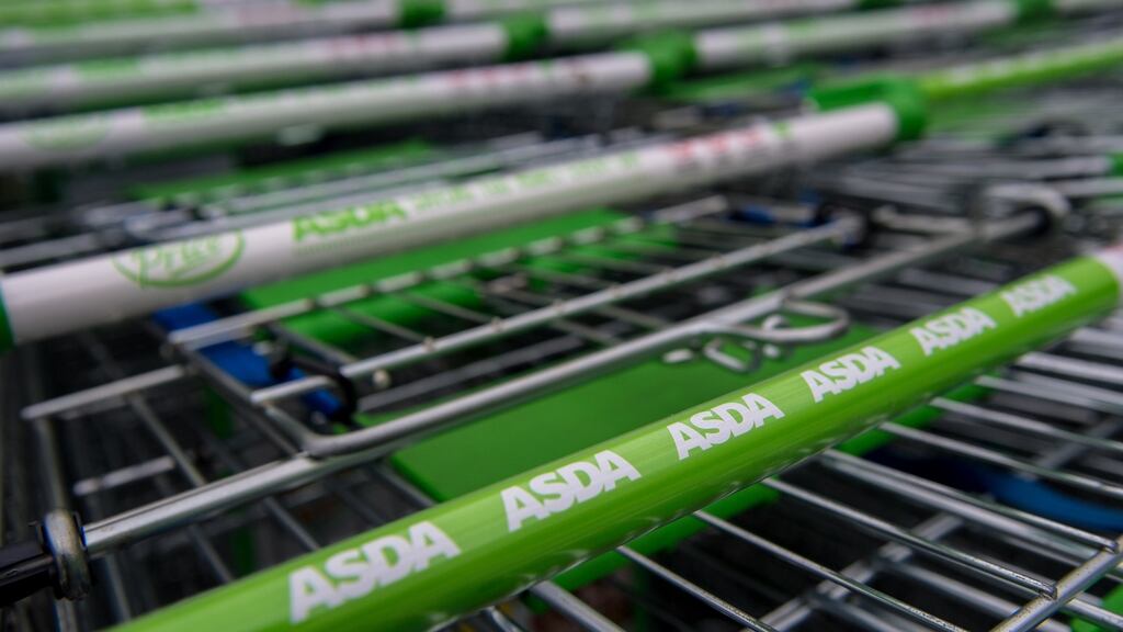 Sainsbury’s and Asda, the UK arm of Walmart, confirmed on Monday they are to merge to create Britain’s biggest supermarket group by market share, surpassing current leader Tesco. Photograph: Chris J Ratcliffe/Getty Images