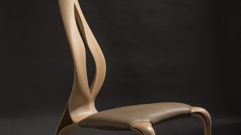 Lot 52: Enignum I Chair by Joseph Walsh (€8,000–€12,000)