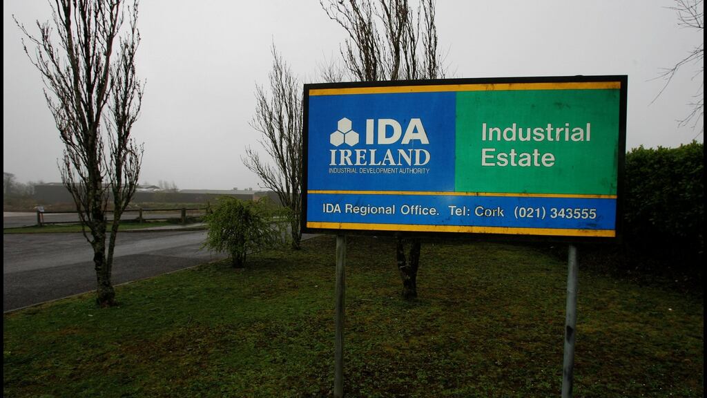 IDA’s landholding currently amounts to 4,389 hectares, of which 3,219 hectares is occupied. IDA said the remaining 1,170 hectares is being “actively marketed”. Photograph: David Sleator