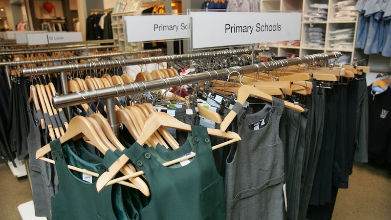 School uniforms in Arnotts, Henry Street, Dublin. Photograph: Matt Kavanagh