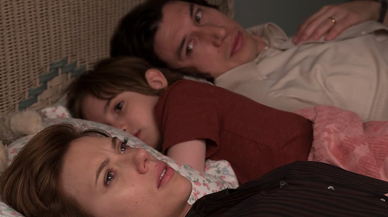 Scarlett Johansson and Adam Driver in Marriage Story