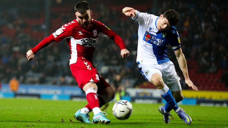 Aaron Connolly’s career needs a kickstart at MIddlesbrough. Photograph: Alex Dodd/Getty