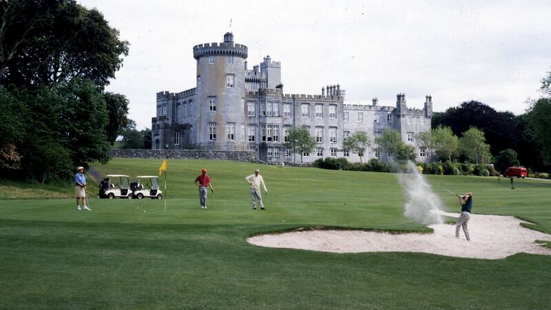 Golf at Dromoland Castle.