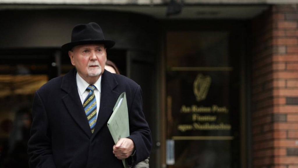 Micheal Fingleton: claimed €4,000 for entertaining developers Seán Mulryan and Louis Scully, solicitor Paul Wallace and others at Annabel’s private club in London. Photograph: Cyril Byrne