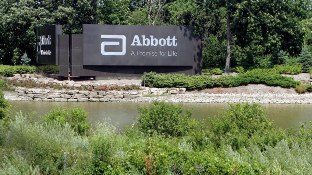 Lower taxes and cost-cutting also helped Abbott beat earnings forecasts, analysts said. The company’s shares jumped 4.5 per cent in early trading to $35.23. Photographer: Tim Boyle/Bloomberg