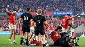 Throwback game throws up a cracker as battling Munster go down to  All Blacks XV