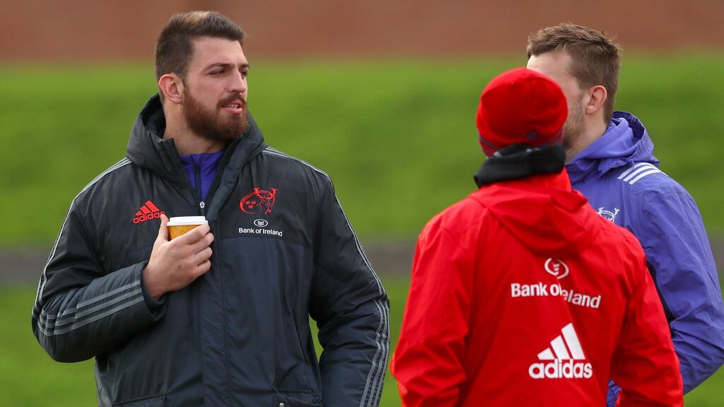 Munster’sJean Kleyn: will miss the next eight to 10 weeks with a neck injury.Photograph: Inpho