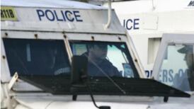 Six hurt as car and police vehicle collide in Belfast