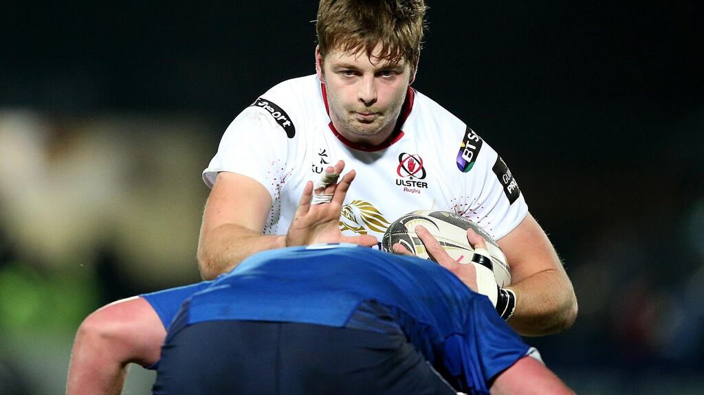 Ulster are hopeful Iain Henderson will return for their Pro12 clash with Glasgow Warriors. Photo: Dan Sheridan/Inpho