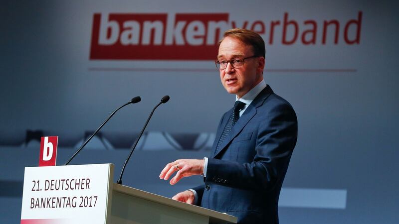 German Bundesbank president Jens Weidmann: work is still needed to highlight the benefits of the single currency for all member states. Photograph: Fabrizio Bensch