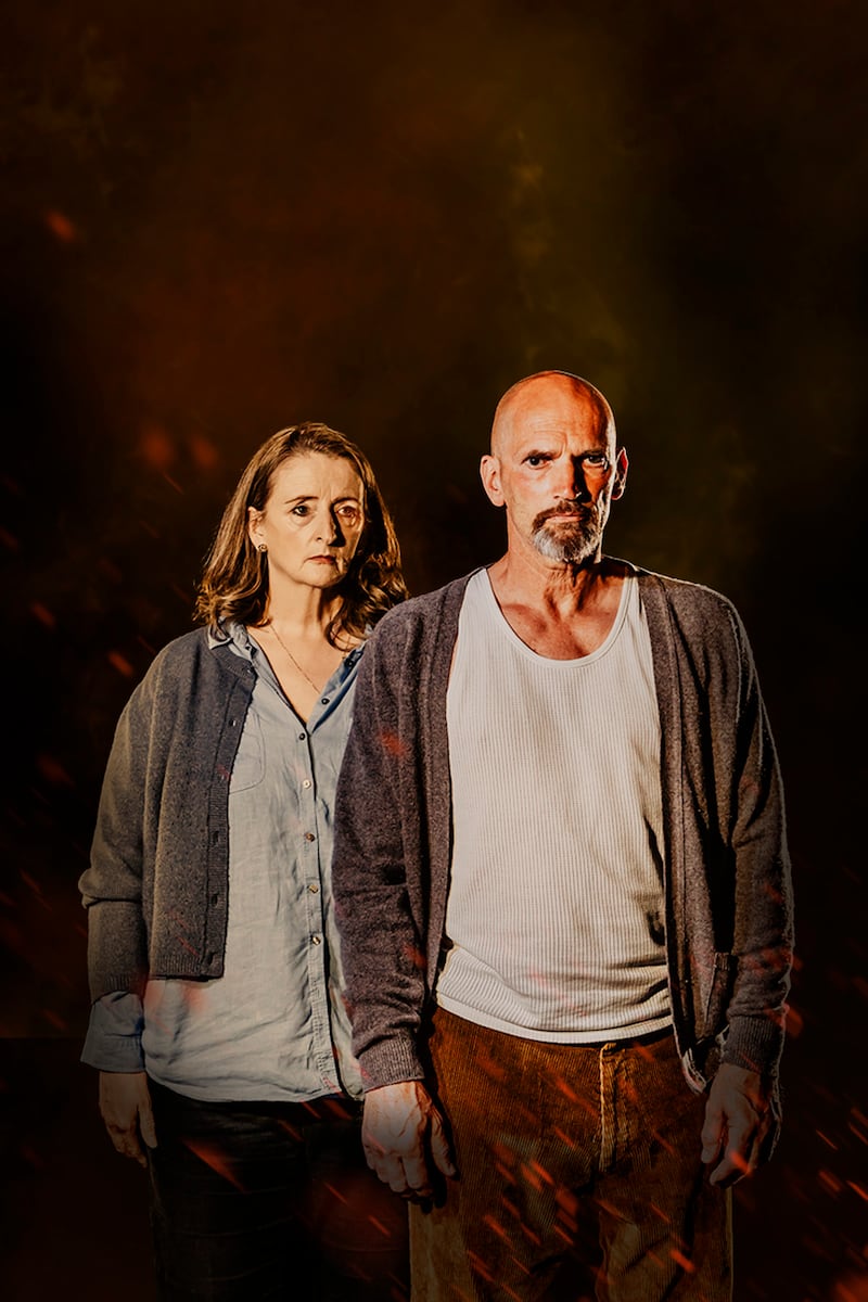 Anna Healy and Patrick O’Kane in Denouement