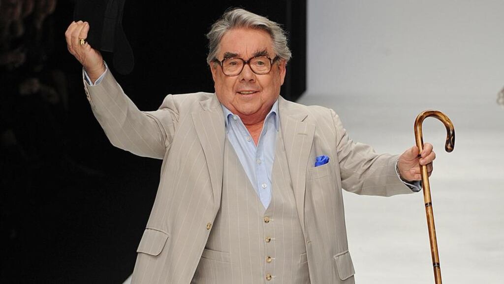 Ronnie Corbett, who has died aged 85, was a regular at Selhurst Park at  Crystal Palace matches. Photograph:  Ben Stansall/AFP/Getty Images