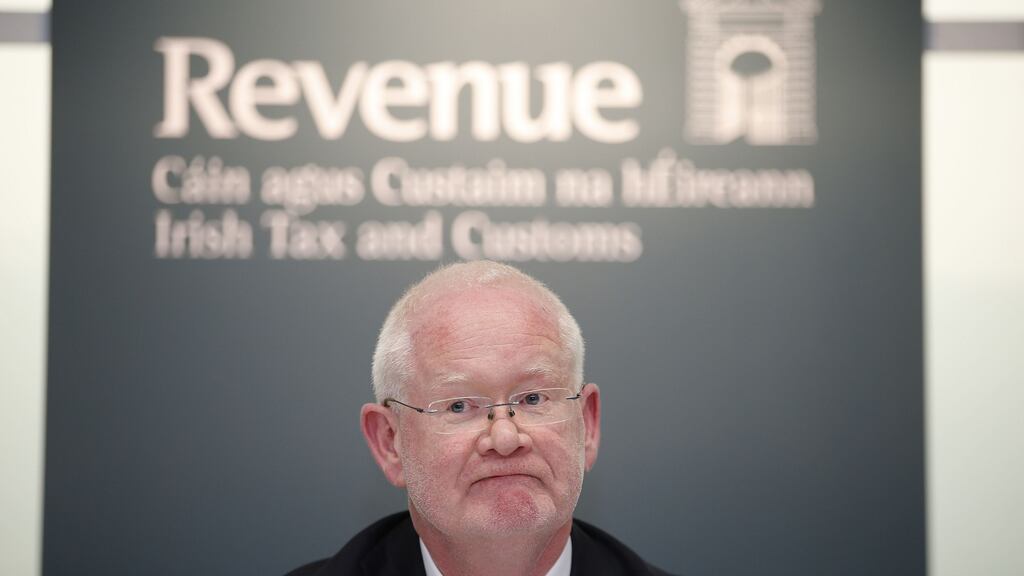 Revenue chairman Niall Cody: ‘The provisional statistics we have published today show that, on a number of fronts, 2021 was an exceptional year for Revenue.’ Photograph: Nick Bradshaw