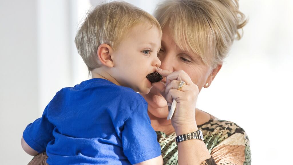 Rewarding good behaviour with sweets. Photograph: iStock