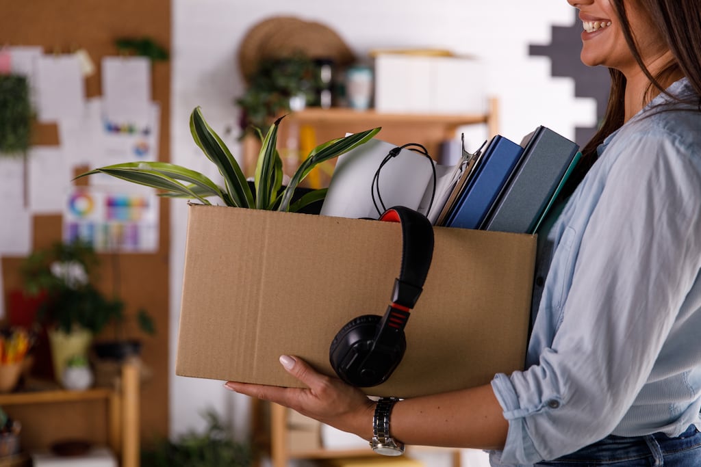 Try to leave your old job on good terms but make sure you get what you are owed for your work. Photograph: iStock