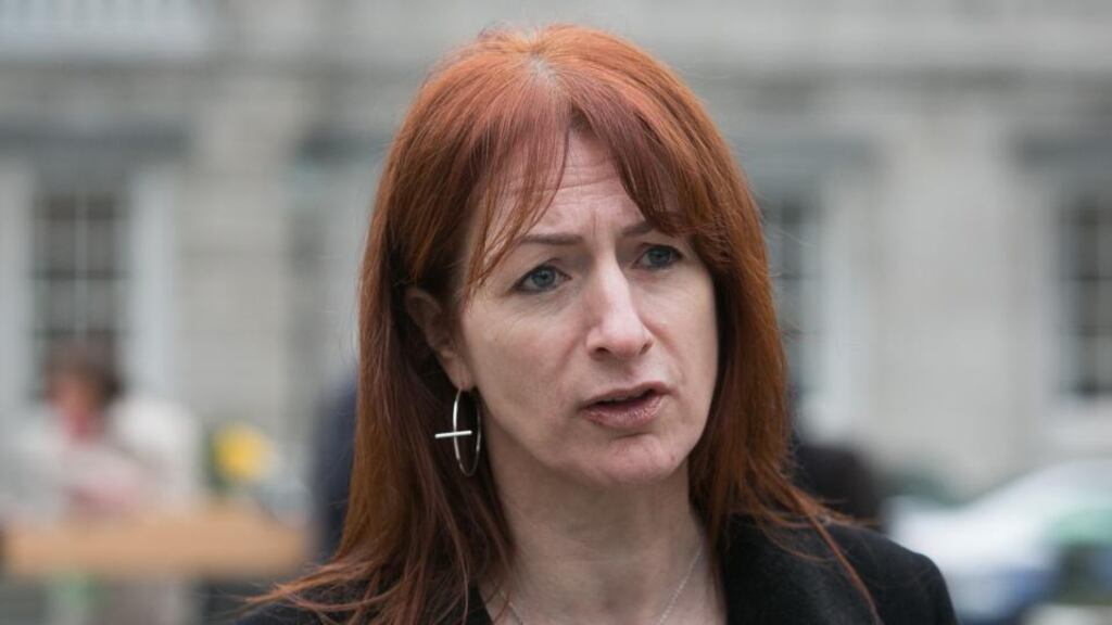 ‘A number of TDs, on record as trenchantly supporting what Daly’s Bill seeks to make possible, voted against that Bill.’ Above, Clare Daly TD outside Leinster House. Photograph: Gareth Chaney/Collins