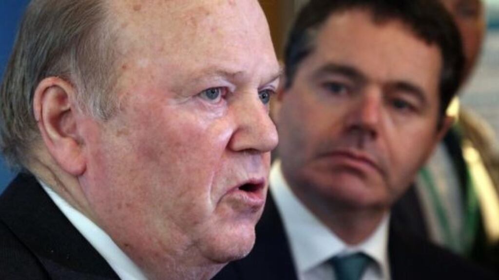 Michael Noonan and Paschal Donohoe emerged from Budget 2017 with considerable credit. Photograph: The Irish Times