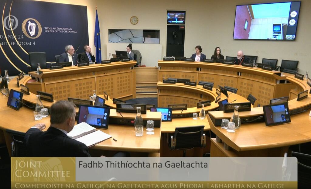 Representatives of Gaeltacht housing group Bánú appeared before the Joint Committee on the Irish language and Gaeltacht to discuss the impact the housing crisis is having on Gaeltacht communities.