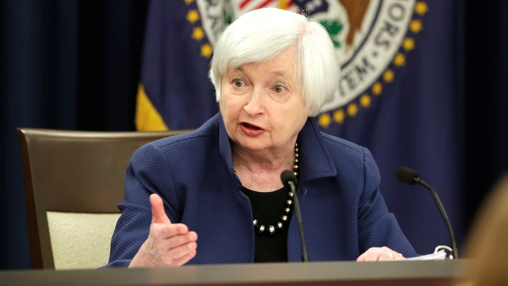 Federal Reserve chairwoman Janet Yellen: Reaction to a 0.25 point interest rate increase in the US shows how a few sets of positive economic figures and some nudging from those in charge can change expectations – dramatically – in a matter of weeks. Photograph: Yuri Gripas/Reuters