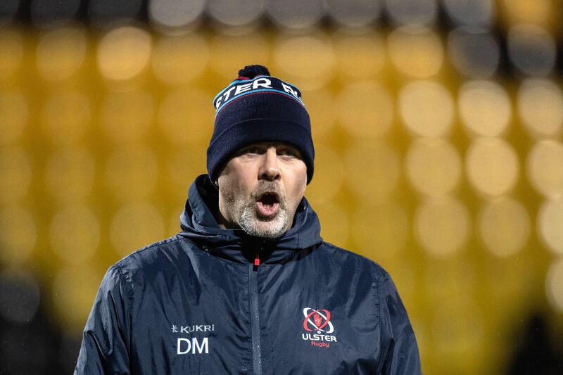 Dan McFarland's Ulster team take on Glasgow Warriors on Friday night. Photograph: Getty Images