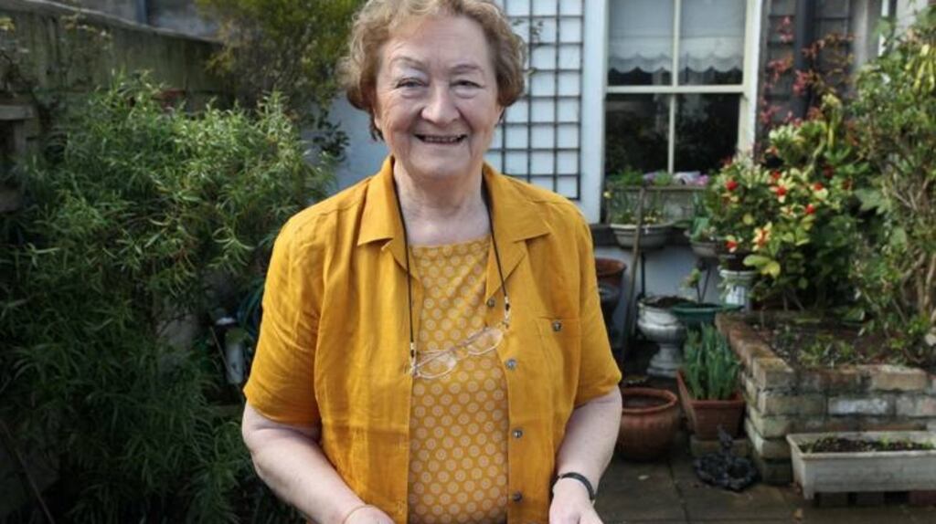 Sylvia Meehan: In her latter years, she took up the cause of rights for older people as president of the Senior Citizens’ Parliament. Photograph: Derek Spiers