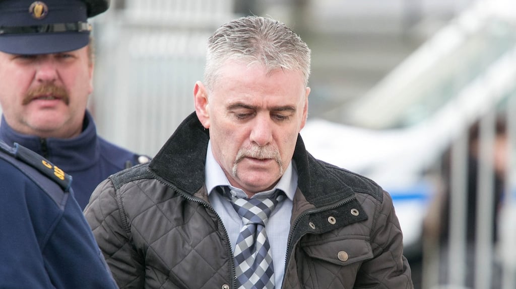 Patrick Roche arriving at Limerick Circuit Court. Photograph: Press 22.