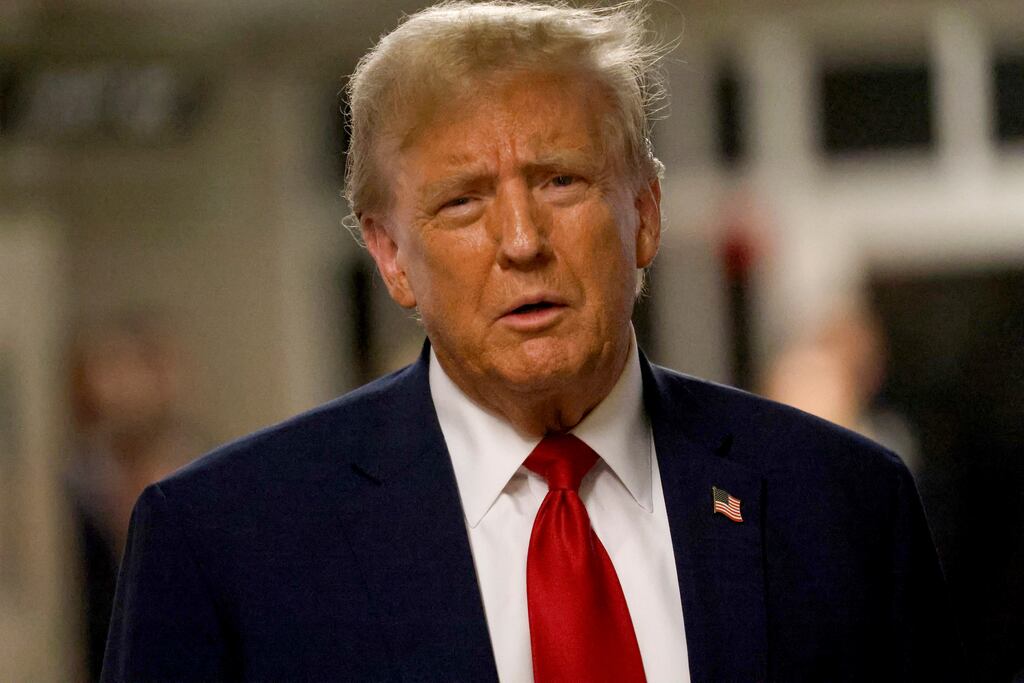 The fact the stock has traded above $17.50 for 20 out of 30 trading days has triggered a reward of 36 million extra shares, currently valued at $1.4 billion, for Donald Trump. Photograph: Jefferson Siegel/The New York Times