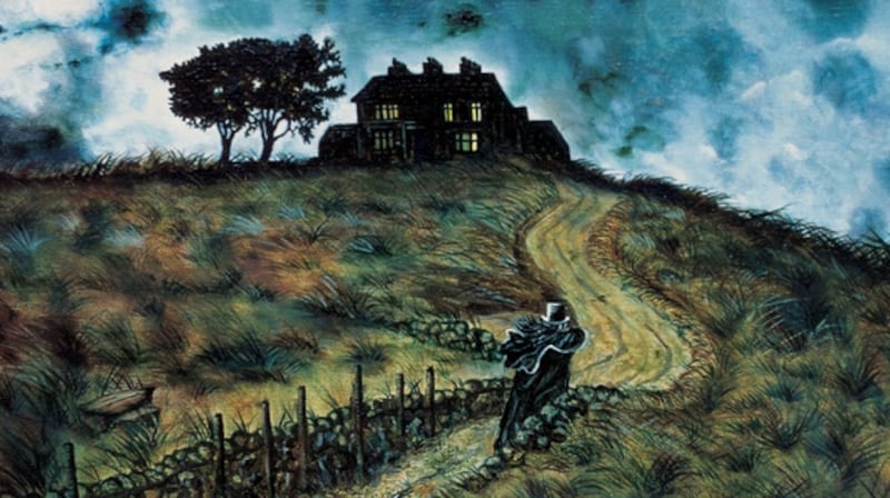 Heathcliff Returns, 1993, oil on canvas by Jonathan Barry
