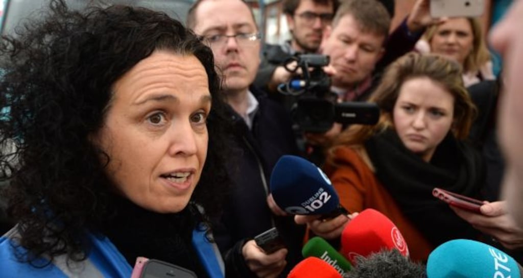 General secretary of the Irish Nurses and Midwives Organisation (INMO)Phil Ní Sheaghdha will meet the Health Protection Surveillance Centre (HSPC) this week. File photograph: Dara Mac Dónaill