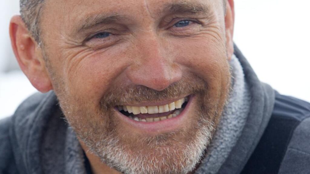 Skipper Liam Coyne: has returned home to Dún Laoghaire after victory in the Round Britain and Ireland race with Brian Flahive.