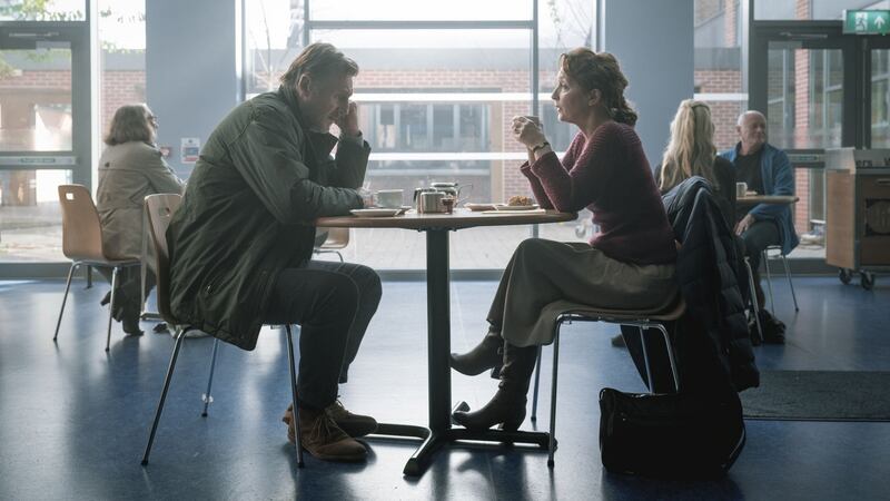 Liam Neeson and Lesley Manville in Ordinary Love