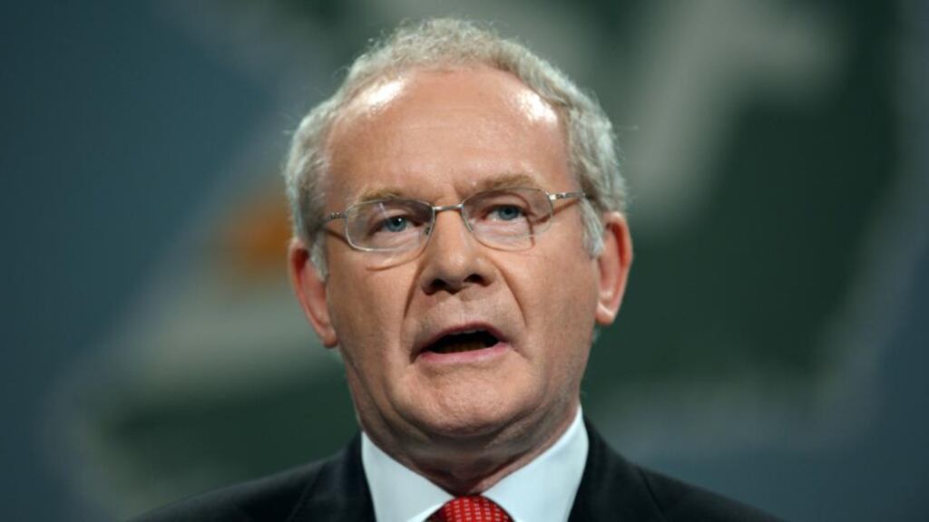 Sinn Féin’s Martin McGuinness has apologised to the family of a garda killed by the IRA in 1980. Photograph: Alan Betson/The Irish Times.