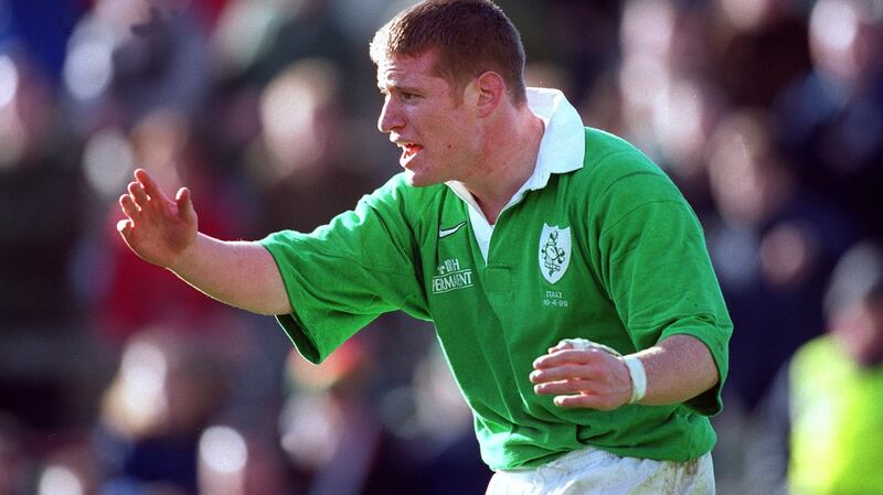 Ciaran Scally’s promising rugby career was cut short by injury. Photograph: Inpho