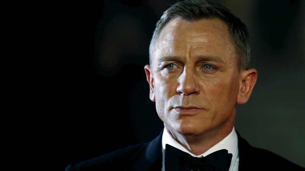 Daniel Craig poses for photographers as he attends the October 2015 world premiere at the Royal Albert Hall, London of Spectre, his previous film as James Bond. Photograph: Luke MacGregor/Reuters