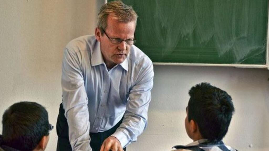 Finnish educational expert Pasi Sahlberg in an image from his website.