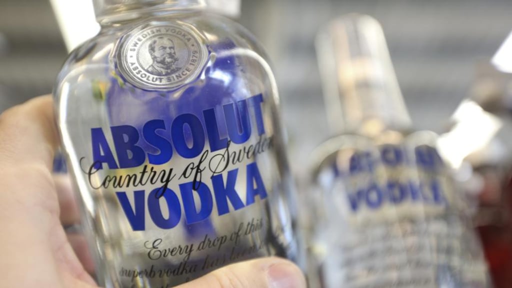 Pernod reported so-called organic sales that unexpectedly declined 1 per cent in its first quarter ended September 30th, missing estimates. Photograph: Chris Ratcliffe/Bloomberg