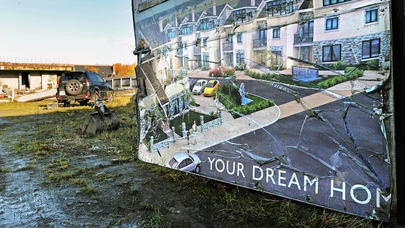 Post-boom ghost estate: Some 45,000 new homes must be built in Ireland’s five cities over the next three years.  Photograph: Eric Luke