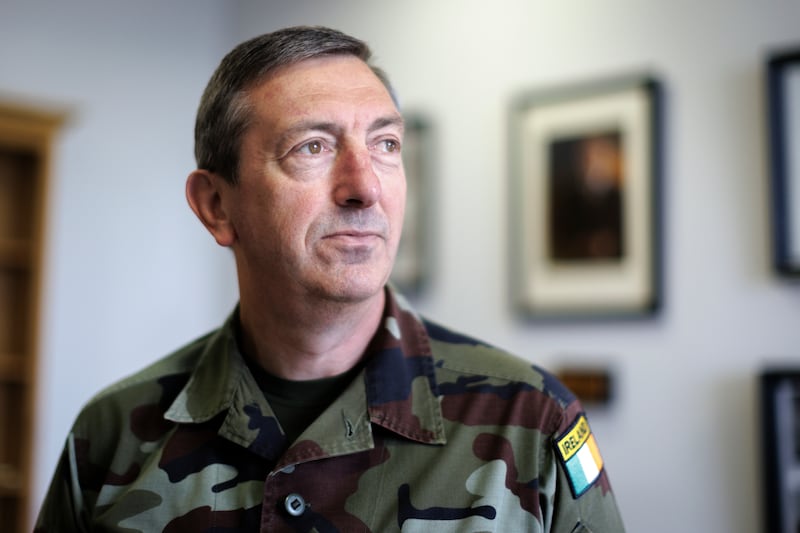Liet Gen Rossa Mulcahy: 'People join because they want to become soldiers, sailors and aircrew.' Photograph: Dan Dennison/ The Irish Times