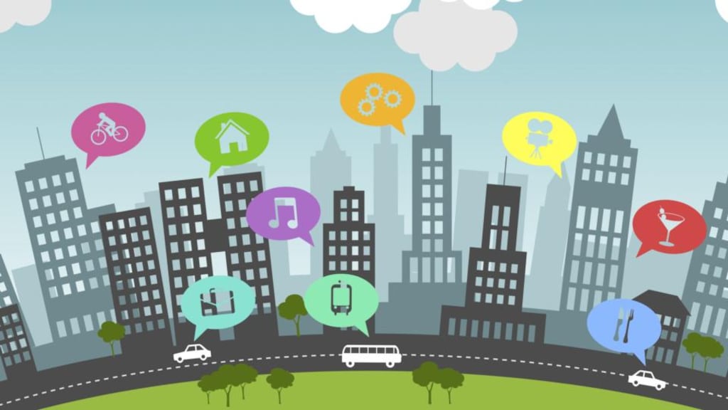 Social media and the city: when accumulated and geo-localised, social media can be used by big data analysts in practical ways, such as improved urban planning and public sentiment analysis