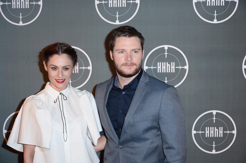 Madeline Mulqueen and Jack Reynor attend the HHHH Paris Premiere in 2017. Photograph: Dominique Charriau/WireImage
