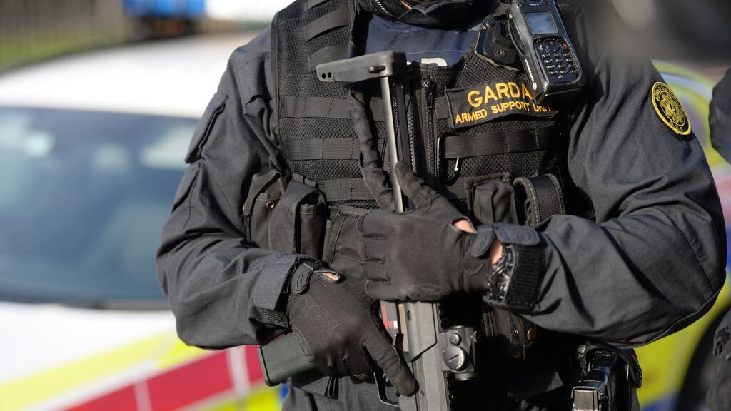 Gardaí have begun the winter phase of Operation Thor, which targets the activities of roving criminal gangs targeting rural areas, last week. Photograph: Dara Mac Dónaill/The Irish Times