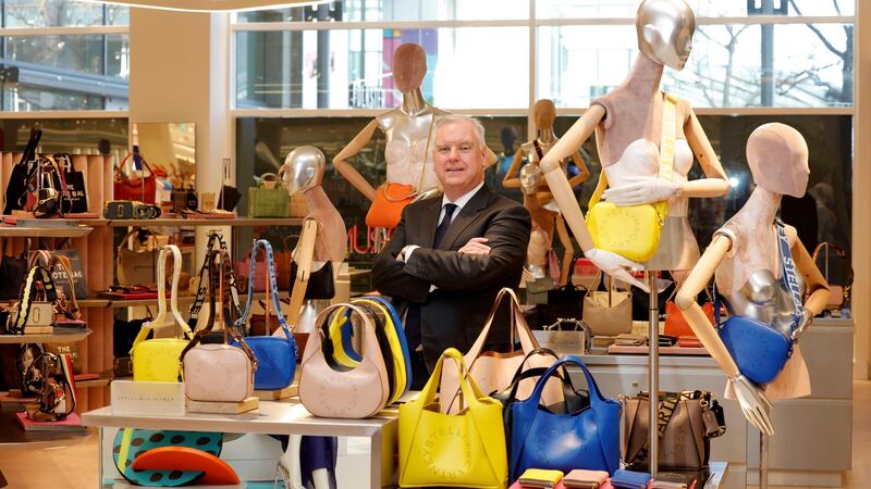 Donald McDonald, managing director of Brown Thomas Arnotts, at the Dundrum Town Centre store. Photograph: Alan Betson/The Irish Times