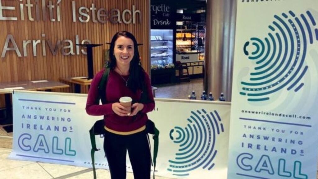 Among the first to be repatriated by Ireland’s Call was Dr Marianne Hennigan. Photograph: Ireland’s Call