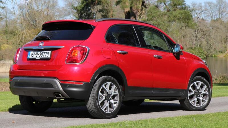 Underneath, the 500x is closely related to the new Jeep Renegade.