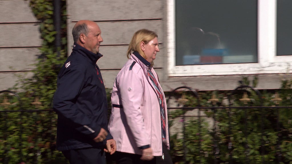 William (57) and Eleanor Sheehy (50), of Grange More, Timoleague, appeared before Judge Helen Boyle at Cork Circuit Court in Bandon on Tuesday. Photograph: Michael Mac Sweeney/Cork Courts